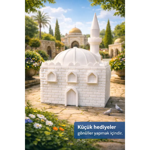 Maket Cami 3D Baskı 9x6 Cm resmi