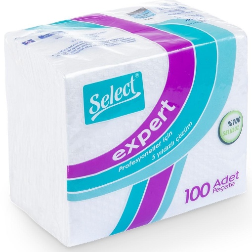 Select Expert Peçete 22x26.5 Cm (100'lü Paket) resmi