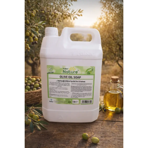Naturex Zeytin Yağlı Sıvı El Sabunu 5 Lt resmi