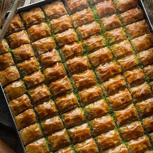 Ustaoğlu Fıstıklı Baklava 500 Gr Dökme resmi