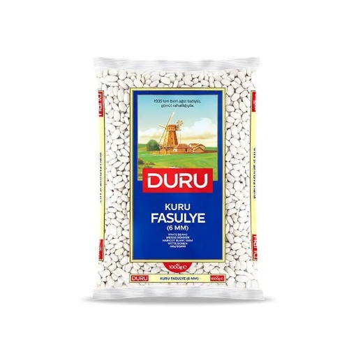 Duru Kuru Fasulye 6mm 1000 Gr resmi