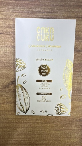 Çuku Çuku Sütlü Çikolata 40 Gr resmi
