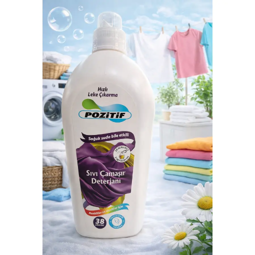 Pozitif Sıvı Çamaşır Deterjanı 2 Lt resmi