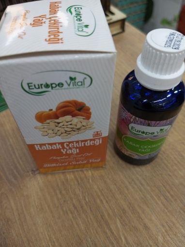 Europe Vital Kabak Çekirdeği Yağı 50 Ml resmi