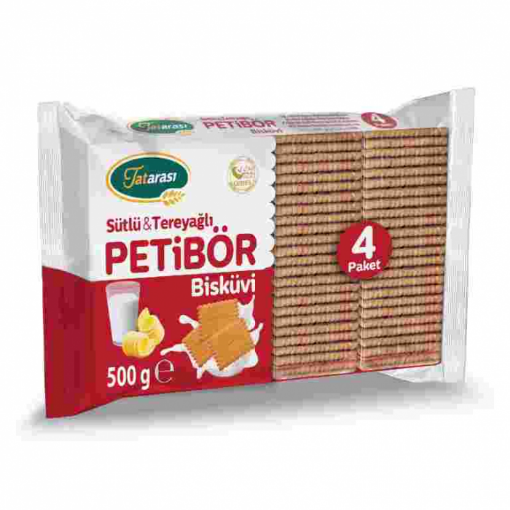Tatarası Petibör Bisküvi 500 Gr resmi