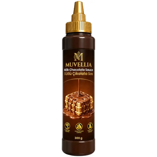 Muvellia Sütlü Çikolata Sosu 300 Gr resmi