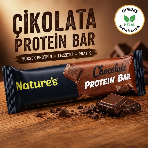 Öğüt Çikolatalı Proteinli Hurma Barı 40 Gr resmi