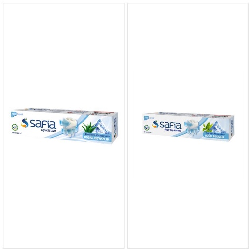 [Kampanya] Safia Diş Macunu Yeşil Çay + Himalaya Tuzu 100 Ml + Safia Diş Macunu Yeşil Çay + Himalaya Tuzu 75 Gr resmi