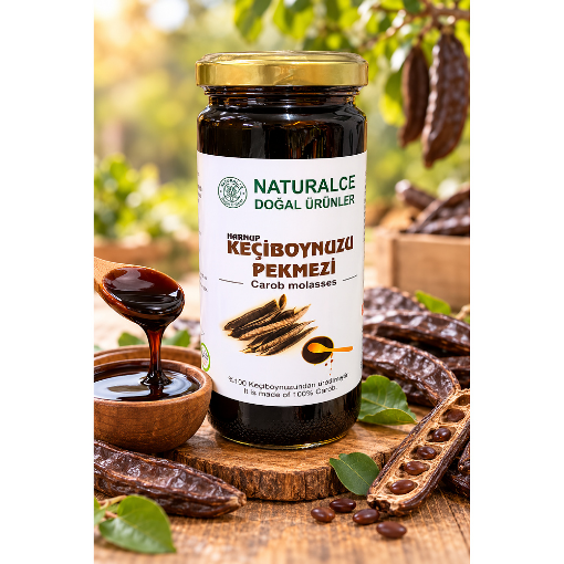 Naturalce Keçiboynuzu Pekmezi 630 Gr resmi