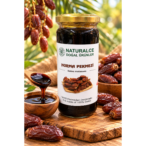 Naturalce Hurma Pekmezi 630 Gr resmi