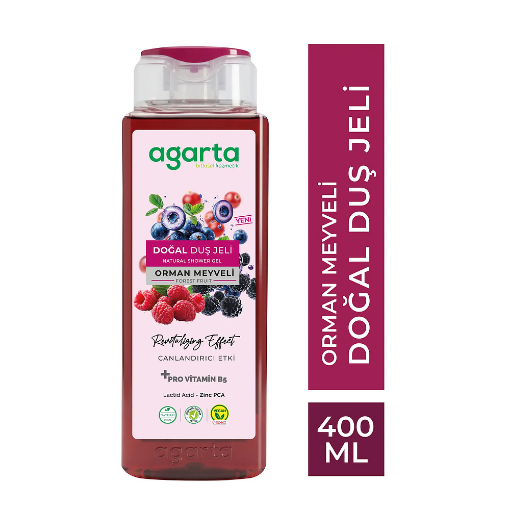 Agarta Doğal Orman Meyveli Duş Jeli 400 Ml resmi