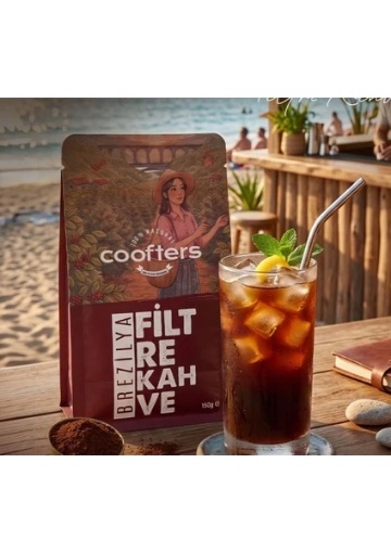 Coofters Brazilian Filtre Kahve 150 Gr resmi