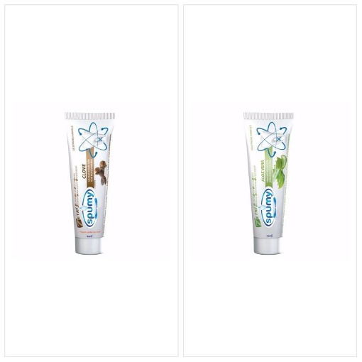 [Kampanya] Spumy Diş Macunu Karanfil 100 Gr + Spumy Diş Macunu Aloe Vera 100 Gr resmi